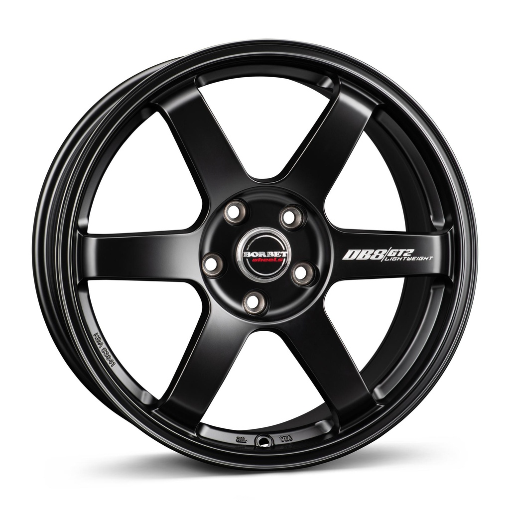 BORBET DB8GT2 BLACK MATT 7x17 4/108 ET25 CB72.5