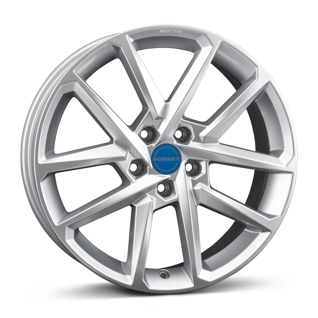 BORBET N CHRYSTAL SILV 7.5x17 5/115 ET40 CB70.27