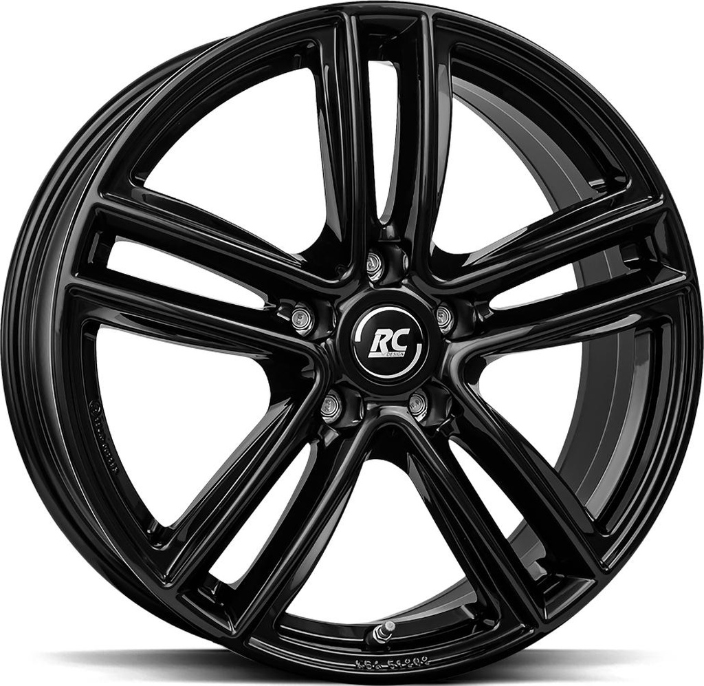BROCK RC27 SHINY BLACK 7x18 5/112 ET51 CB57.1