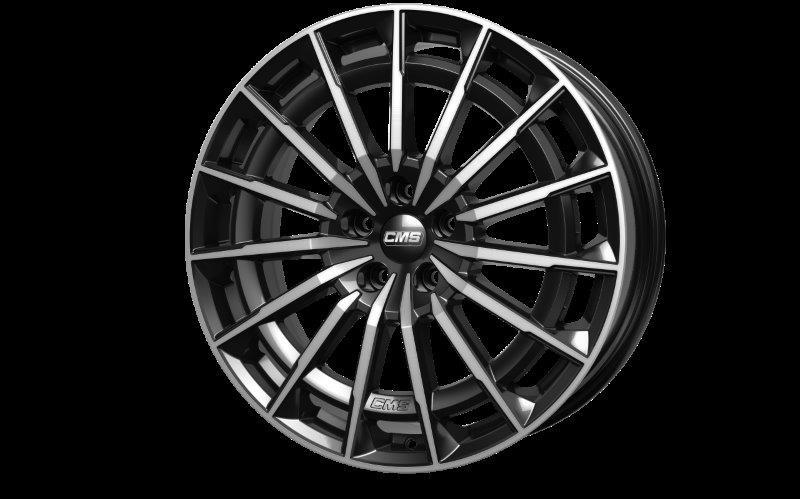 CMS C38 DIAMOND BLACK GLOSS 8x19 5/112 ET34 CB66.5