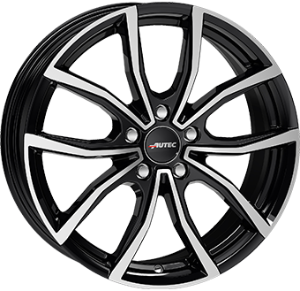 AUTEC VIDRON BLACK POLISHED 6x15 5/114 ET40 CB66.1
