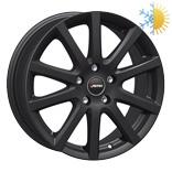 AUTEC SKANDIC MATT BLACK 7x17 5/100 ET46 CB60.1
