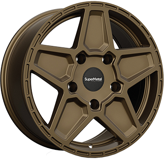 SUPERMETAL ROCKET MATT BRONZE 8x18 5/160 ET45 CB65.1