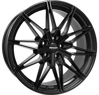 MONACO WHEELS GP18 MATT BLACK 8x19 5/112 ET45 CB66.5