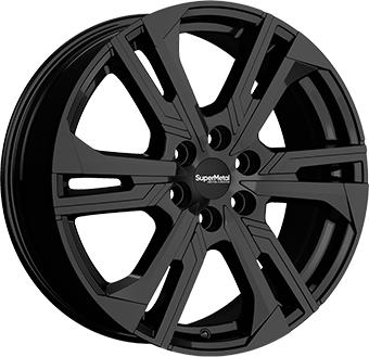 SUPERMETAL SWITCH GLOSS BLACK 7.5x19 6/120 ET52 CB74.6