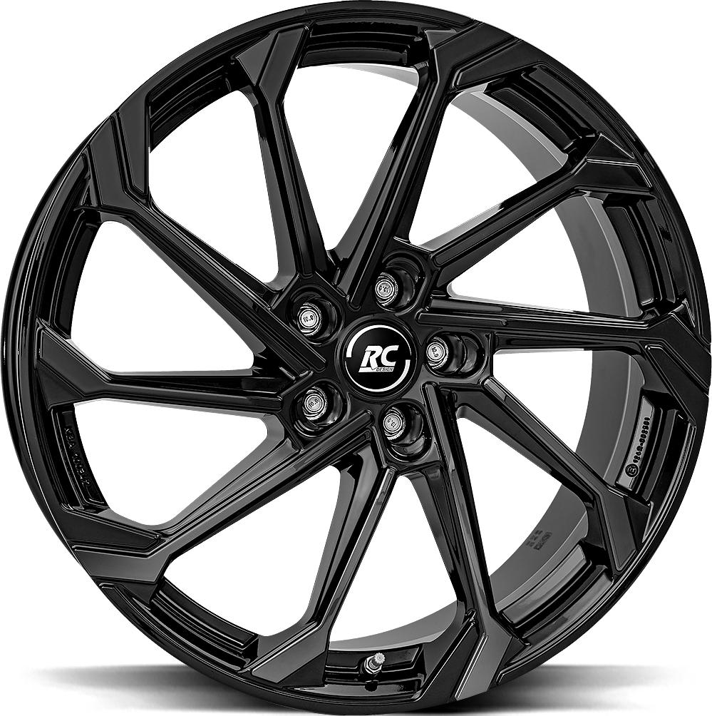 BROCK RC36 SHINY BLACK 8x18 5/112 ET39 CB66.6