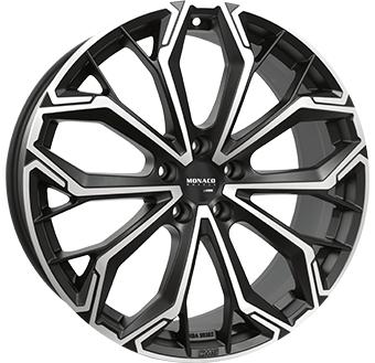 MONACO WHEELS GPC17 M BLK POL 8.5x20 5/112 ET50 CB66.4