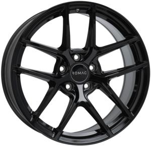 ROMAC DIABLO GLOSS BLACK 9.5x20 5/112 ET37 CB66.6