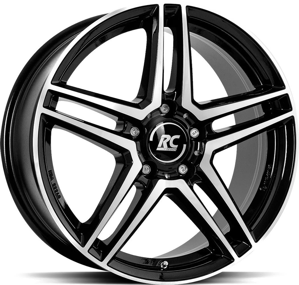 BROCK RCD17 BLACK FULL POL 6.5x16 5/112 ET49 CB66.6