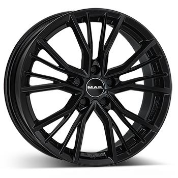 MAK UNION GLOSS BLACK 8.5x19 5/112 ET20 CB66.5