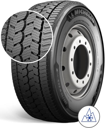 385/55R22.5 160K MICHELIN X MULTI GRIP Z XL ALL POSITION