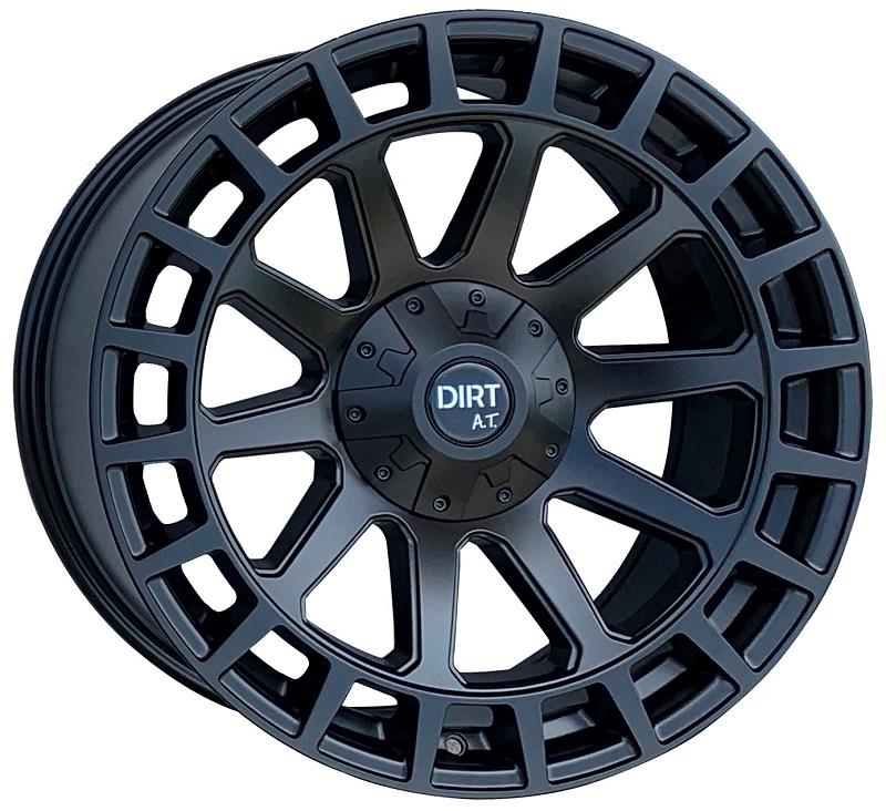 STATUSFÄLGAR D76 FLATBLACK 9x17 5/120-127 ET20 CB74.1