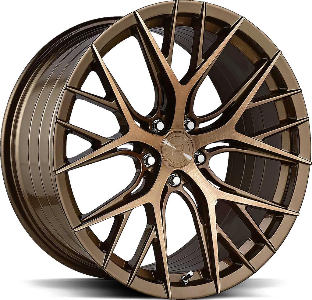 R-SERIES R16 BRUSH DUAL BRONZE 9x20 5/114.3 ET32 CB64.1