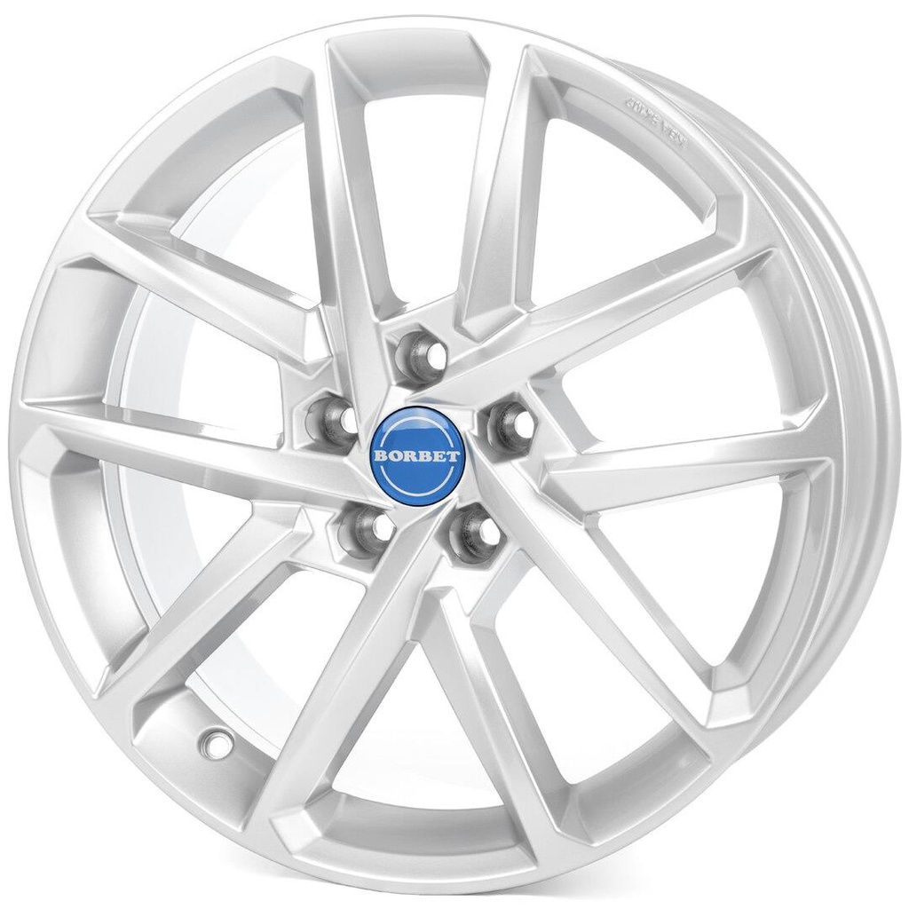 BORBET N CRYSTAL SILV 6.5x17 5/112 ET38 CB57.1