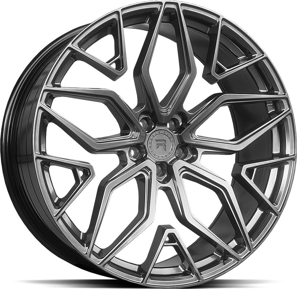 R-SERIES R17 HYPER SILV BLACK 10x23 5/112 ET20 CB66.6