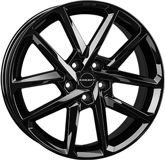 BORBET N BLACK GLOSS 8x18 5/108 ET50 CB63.4