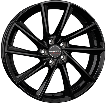 BORBET VTX BLACK GLOSS 8x18 5/115 ET38 CB70.3