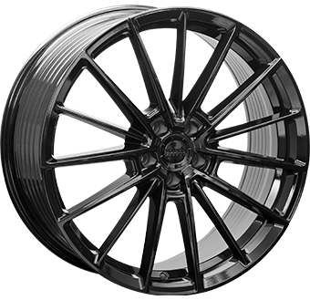 MONACO WHEELS FF1 GLOSS BLACK 8.5x19 5/114 ET40 CB67.1