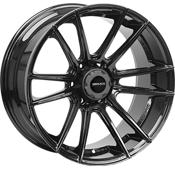 MONACO WHEELS TUNNEL GLOSS BLACK 9.5x20 6/139 ET15 CB110.1