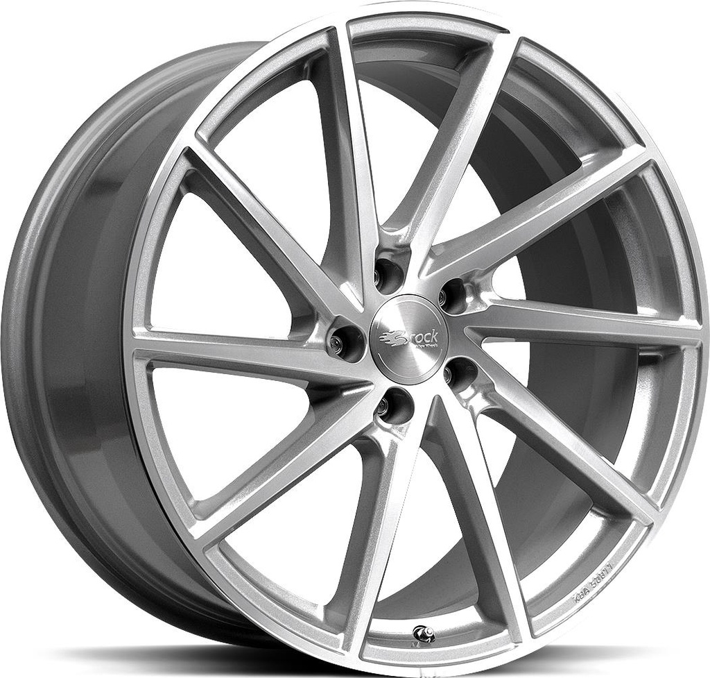 BROCK B37 CRYSTAL SILV POL 8.5x19 5/120 ET50 CB65.1