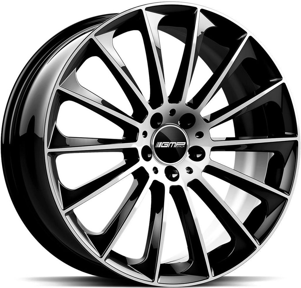 GMP STELLAR BLACK DIAM 9.5x19 5/112 ET35 CB66.6