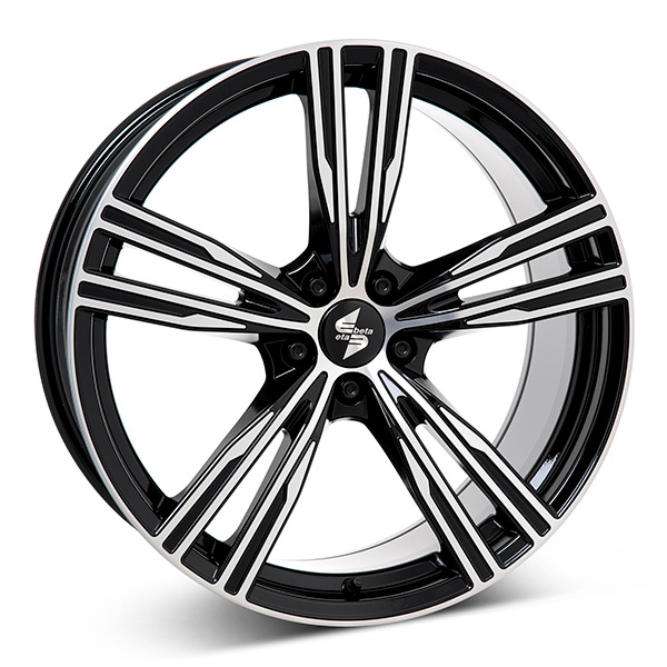 ETA BETA AMOS G.BLK/POL | 8X19 5-108 E48 C63,40 60 8x19 5/108 ET48 CB63.4