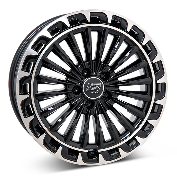 MSW 32 G.BLK/POL | 8,5X20 5-112 E30 C66,60 R14 8.5x20 5/112 ET30 CB66.6