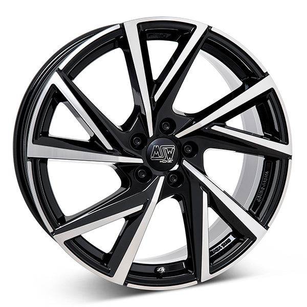 MSW 80 G.BLK/POL | 8X19 5-112 E45 C57,06 R12,8 8x19 5/112 ET45 CB57.1