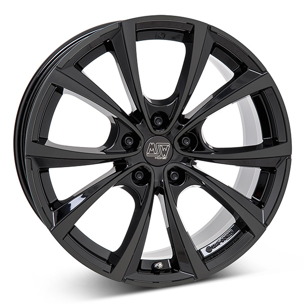 MSW 27T G.BLK | 9,5X19 5-114,3 E45 C64,1 60 9.5x19 5/114.3 ET45 CB64.1