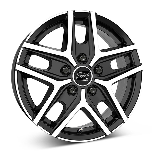 MSW 40 VAN G.BLK/POL | 6,5X16 5-118 E65 C71,1 60 6.5x16 5/118 ET65 CB71.1