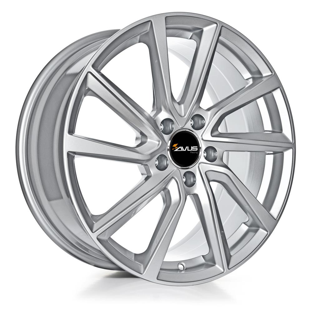 AVUS AC-518 HYPER SILVER 8x18 5/112 ET50 CB57.1