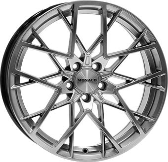 MONACO WHEELS GP9 HYPER BLACK 8.5x19 5/120 ET35 CB64.1