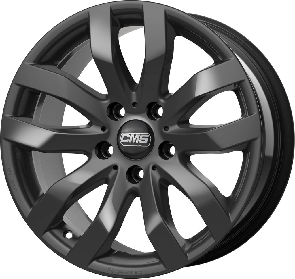CMS C22 GLOSS BLACK 6.5x16 5/112 ET45 CB57.1