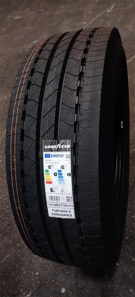 375/50R22.5 158K GOODYEAR FUELMAX S XL STEER