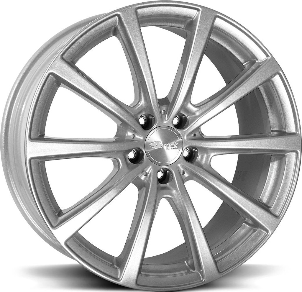 BROCK B32 CRYSTAL SILV 9.5x20 5/112 ET22 CB66.6