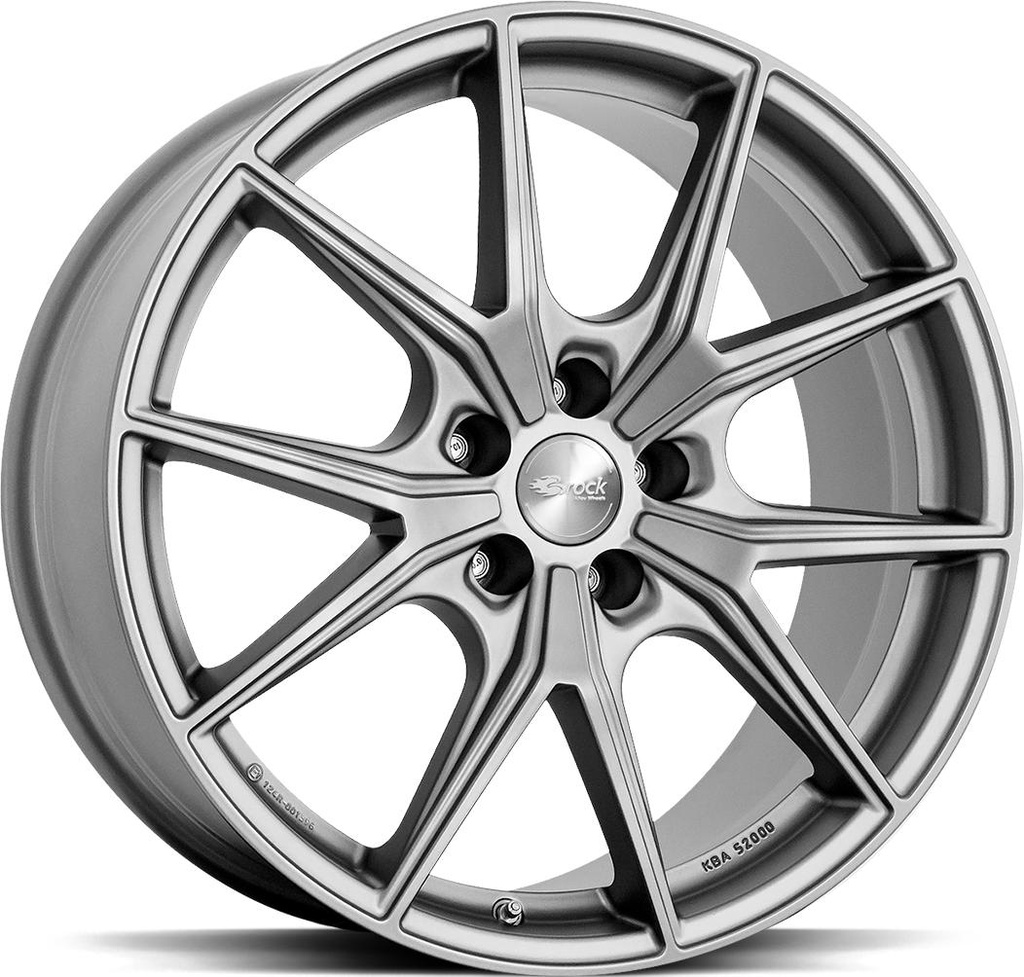 BROCK B40 FERRIC GREY MATT 10.5x19 5/130 ET62 CB71.6