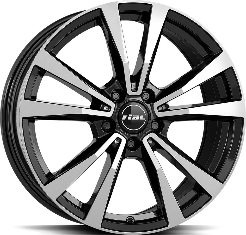 RIAL M12 DIAM BLACK POL 9x19 5/112 ET49 CB66.6
