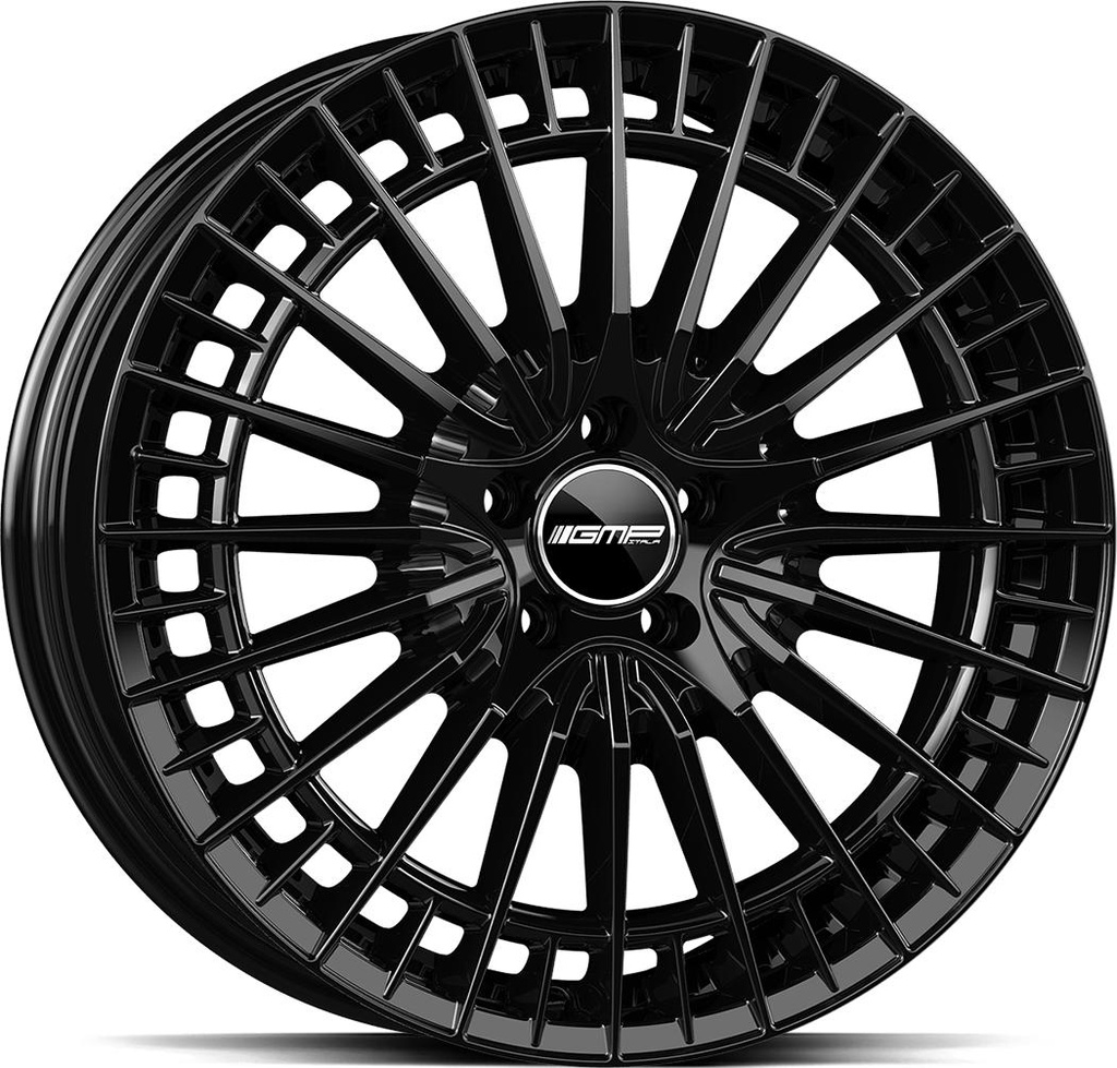 GMP QSTAR GLOSS BLACK 9x19 5/112 ET55 CB57.1