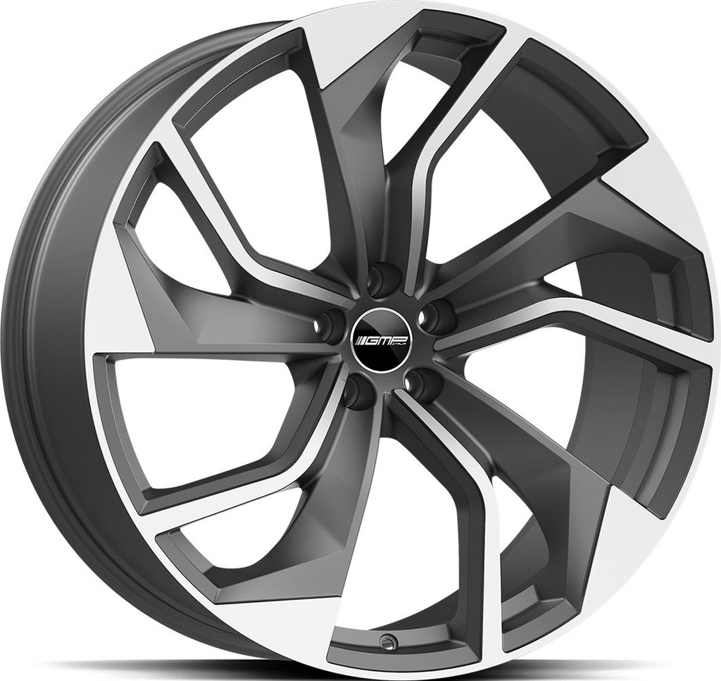 GMP REBEL MATT ANTHRACITE DIAM 9x21 5/130 ET28 CB66.5