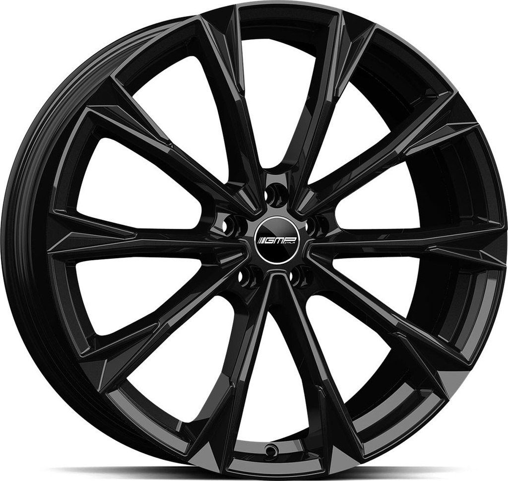 GMP TOTALE GLOSS BLACK 9.5x21 5/112 ET36 CB66.6