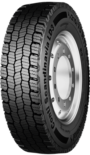 235/75R17.5 132/130M CONTINENTAL CONTI SCANDINAVIA LD3