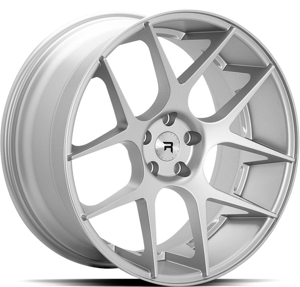 R-SERIES R2 SILVER 8.5x20 5/112 ET45 CB66.6