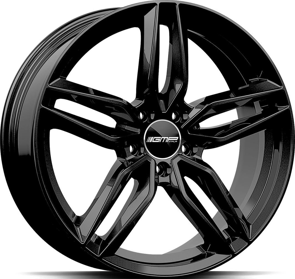 GMP FASTEN GLOSSY BLACK 8x18 5/112 ET45 CB66.6