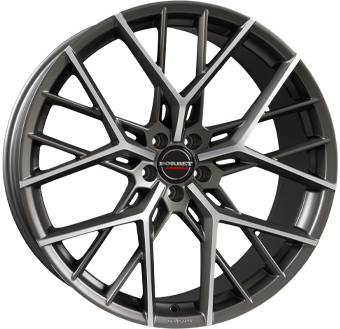 BORBET BY TITAN POL MATT 8x19 5/114.3 ET40 CB72.5