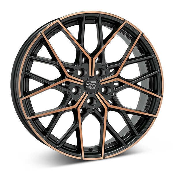 MSW 74 M.BLK/COPPER POL 8.5x20 5/112 ET40 CB73.1