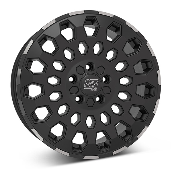 MSW 99 VAN M.BLK POL/LIP 6.5x16 5/160 ET60 CB65.1