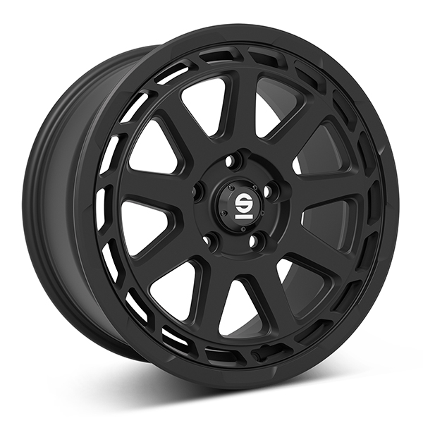 SPARCO GRAVEL M.BLK | 8X18 5-114,3 E40 C73,10 60 8x18 5/114.3 ET40 CB73.1
