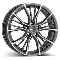 MAK UNION GUN METAL POLISHED 8x18 5/112 ET39 CB66.4
