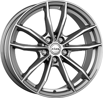 RIAL X12 METAL GREY 7.5x18 5/112 ET51 CB66.7