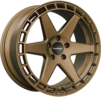 SUPERMETAL CHARGER DULL BRONZE 9x20 6/120 ET40 CB74.6